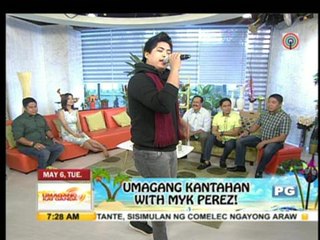 Myk Perez performs single on 'UKG'