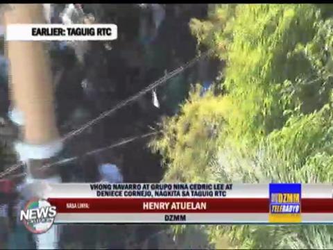 Vhong faces Deniece, Cedric at Taguig RTC