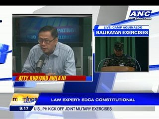 Law expert insists EDCA constitutional