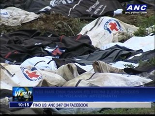 NBI to get DNA samples from Yolanda survivors