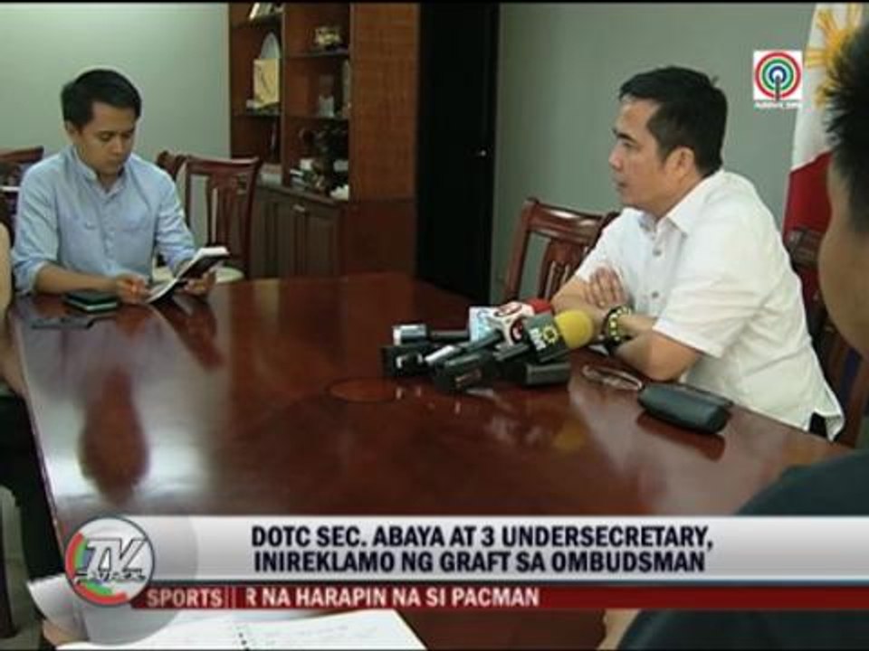DOTC chief faces graft raps