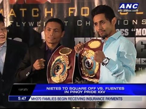 Nietes to square off vs. Fuentes