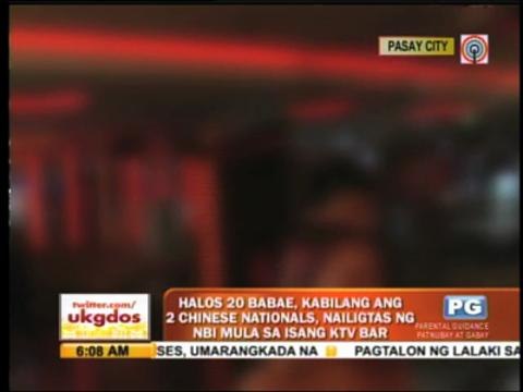 20 women rescued from Pasay KTV bar