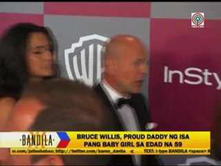 Bruce Willis is proud daddy at 59