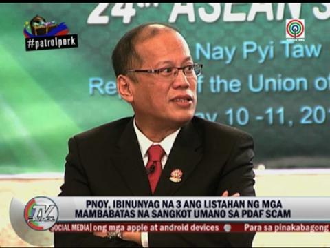 PNoy: Several allies are in 'Napoles list'