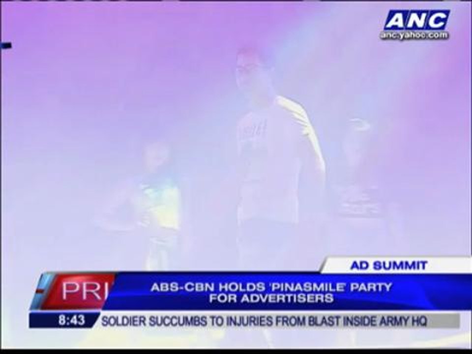 ABS-CBN holds 'PINASmile' party for advertisers