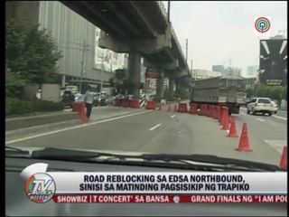 Tải video: Road reblocking freezes EDSA traffic anew