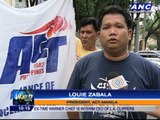 Teacher's group holds rally near Malacanang