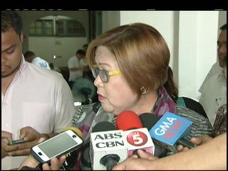 De Lima to media: Don't distort facts
