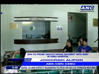 Nurse admits taping pacifier on baby's mouth