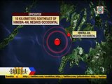 WATCH: Quake shakes Visayas areas