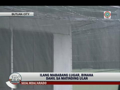 Low-lying areas in Butuan City flooded