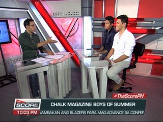 UAAP athletes in Chalk's 'Boys of Summer' list