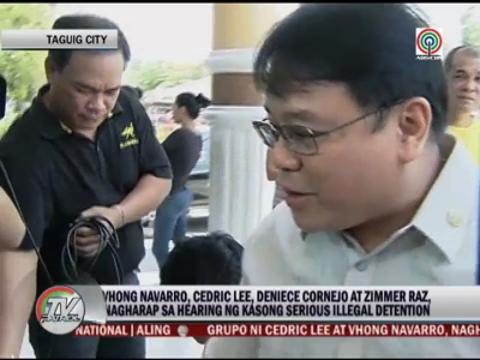 Vhong faces Cedric Lee, Deniece anew