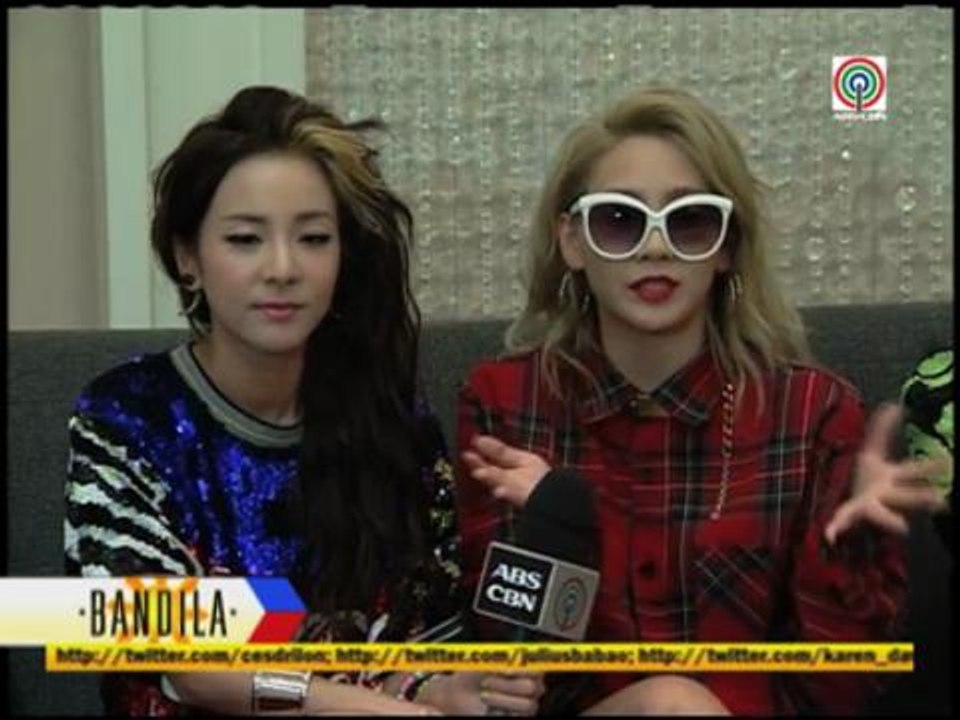 2NE1 members meet Pinoy fans