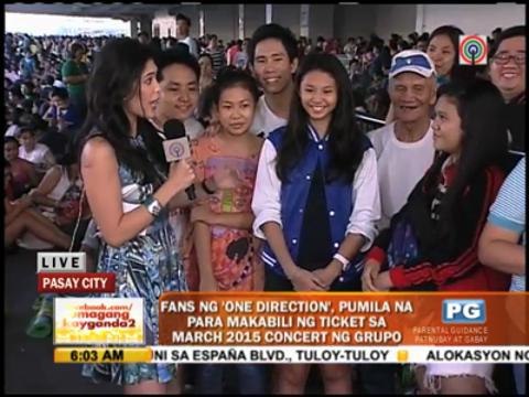 Fans camp out for 'One Direction' concert tickets