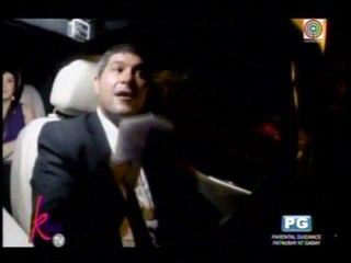 Kris, Vice last clients of 'chauffeur for a cause'