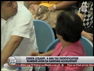 Zoren Legaspi has more than one TIN