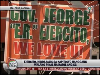 ER Ejercito won't step down despite DILG order