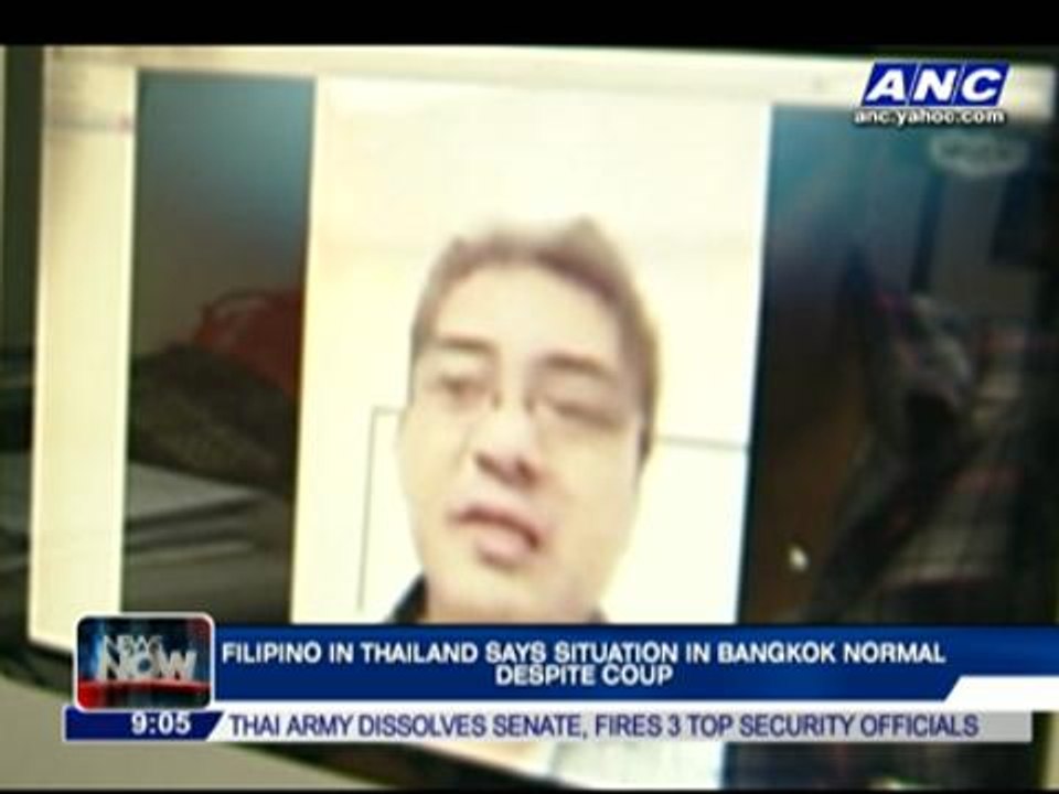 Pinoys in Thailand say situation 'normal'