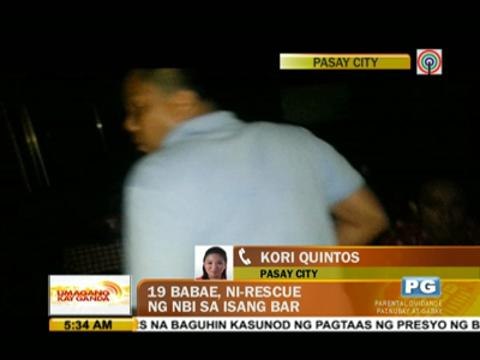 Yolanda, quake survivors rescued from Pasay brothel