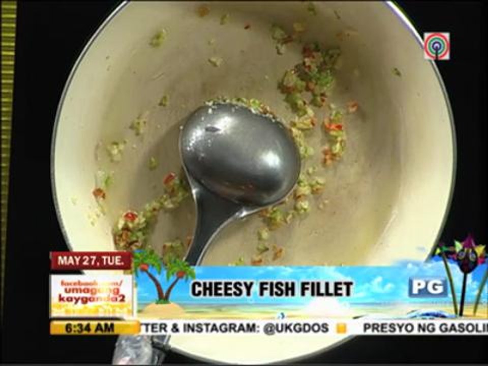 Recipe: Cheesy fish fillet
