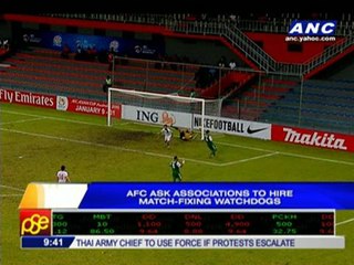 AFC asks associations to hire match-fixing watchdogs