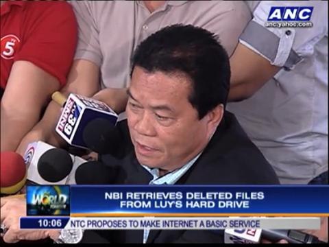 Benhur Luy files turned over to Senate