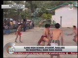 WATCH: Baguio students play basketball in bahag