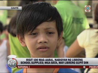 Cavite students get free haircut before school opening