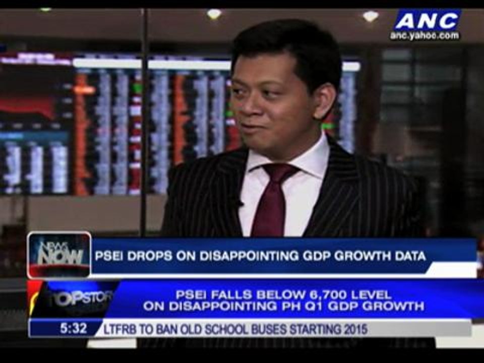 PSEi falls below 6,700 level