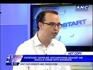 Napoles has powerful backers, says Cayetano