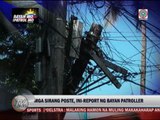 Damaged Meralco post replaced after Patroller report