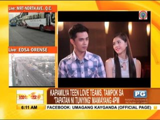 Teen love teams share their stories on 'TNT'