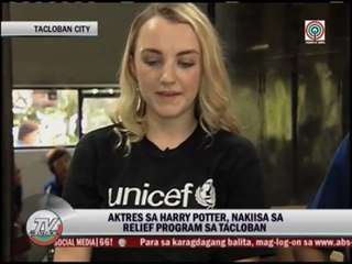 'Luna Lovegood' amazed by Pinoys' resilience