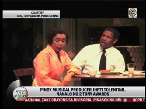 Pinoy wins 2 trophies in Tony Awards