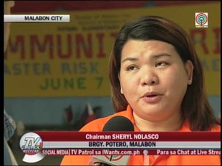 Malabon holds flood and disaster drills