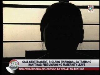 Woman on maternity leave allegedly fired without notice