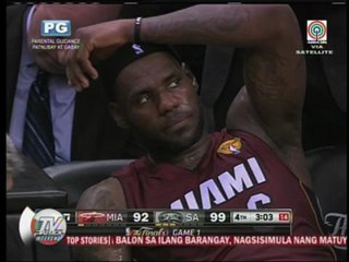 Lebron James explains why he cramped up