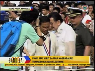 Download Video: PNoy twits politician-entertainers