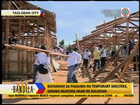 'Yolanda' survivors show Independence Day spirit