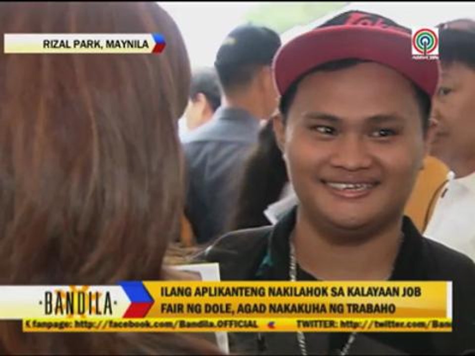 Applicants get instant job at Kalayaan Job Fair