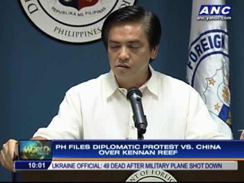 PH files diplomatic protest vs China over Kennan Reef