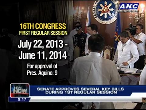Senate approves several key bills amid pork scam