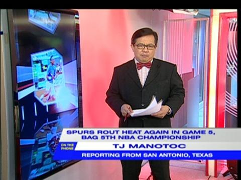TJ Manotoc breaks down Spurs' win