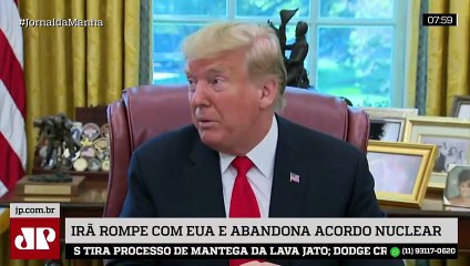 Irã ignora ameaças e abandona diálogo com os EUA