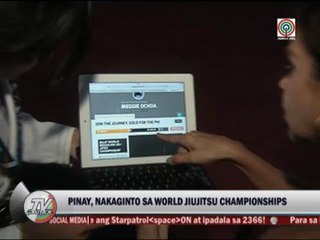 Pinay teen gets gold after struggling to enter jiu-jitsu contest