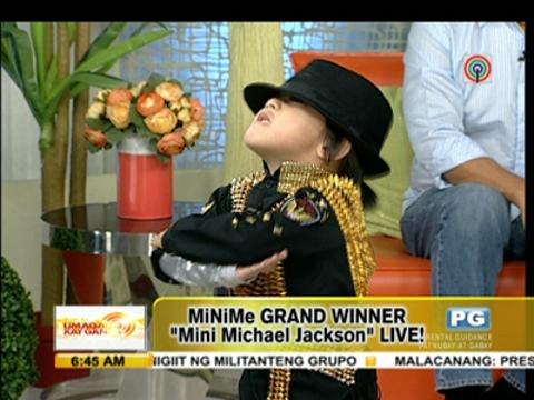 'MiniMe' grand winner performs on 'UKG'