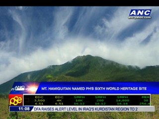 Mt. Hamiguitan is PH's 6th World Heritage site
