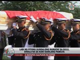 Bodies of soldiers killed in Sulu, returned to families